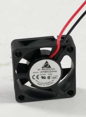 台达 Delta AFB0324HA 3CM 3010 DC24V 0.08A 2线 变频器散热风扇