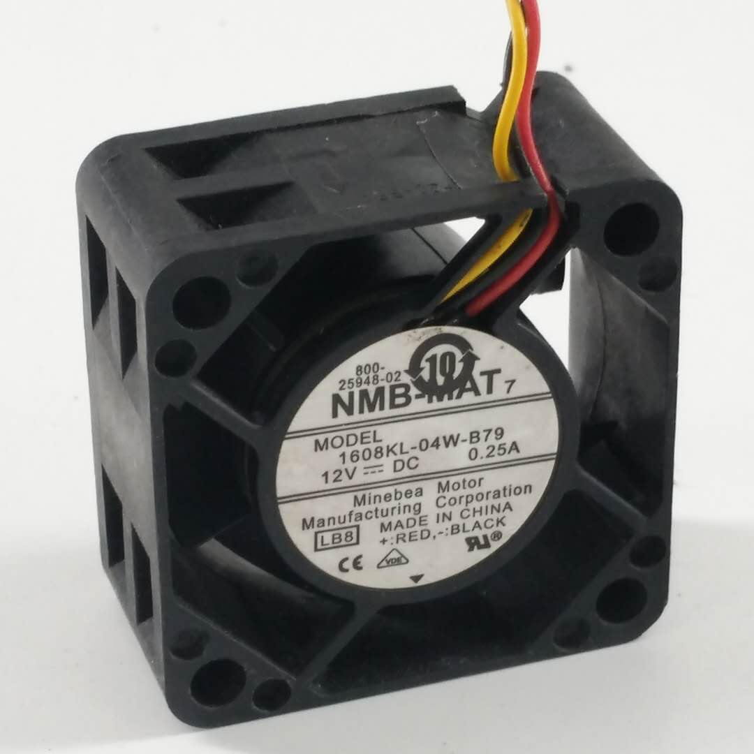 NMB-MAT 1608KL-04W-B79 12V 0.25A 4020 4CM 变频器路由器风扇