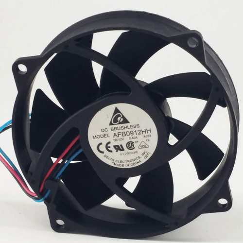 台达 AFB0912HH 9225 9cm 12V 0.40A 大风量圆形CPU机箱散热风扇