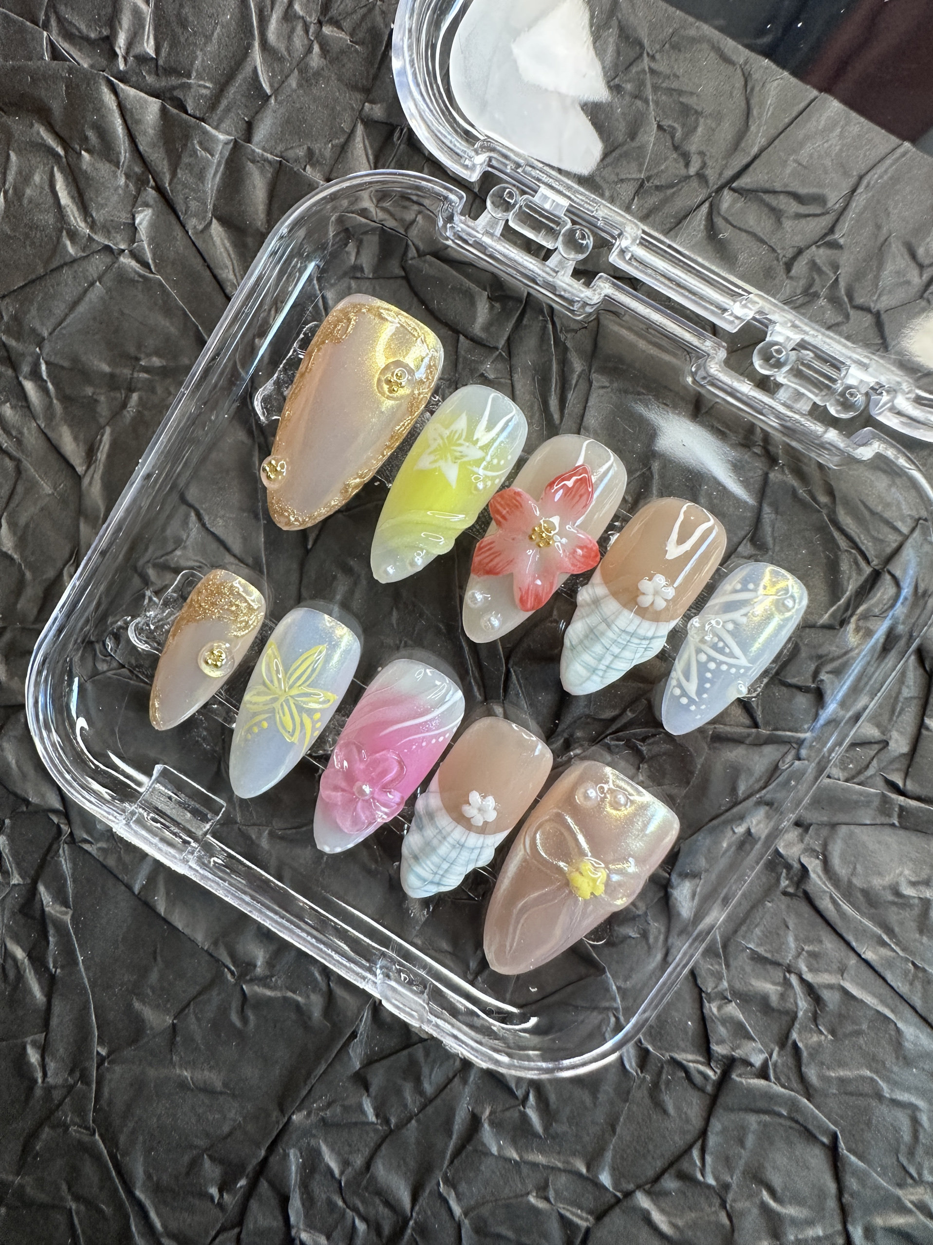 穿戴甲纯手工欧美ins 美甲贴穿戴甲/甲片