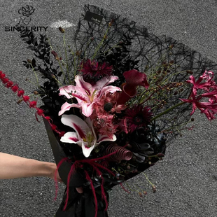 新高质感拉菲系列包装纸鲜花花束内衬纸搭配花艺设计diy包装材料