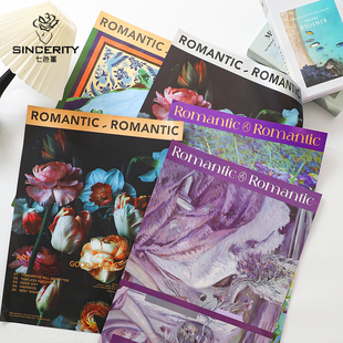 七色堇野兽派油画风包花纸花束礼物花艺高级感包装材料鲜手包装纸