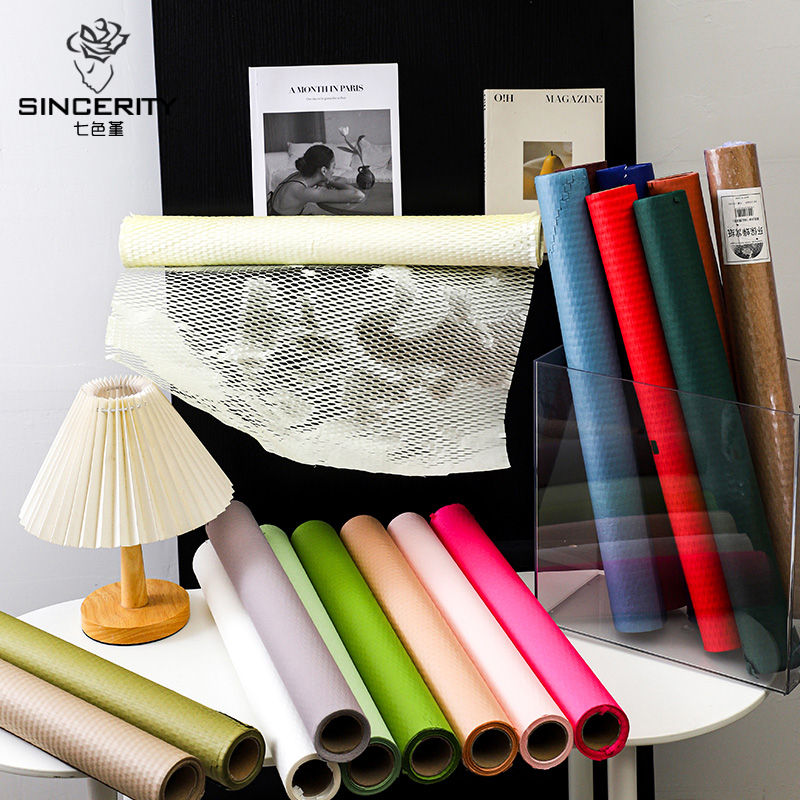 网眼蜂窝纸鲜花包装纸