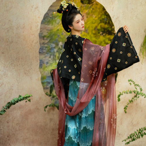 锦瑟衣庄法门寺披衫汉服女款