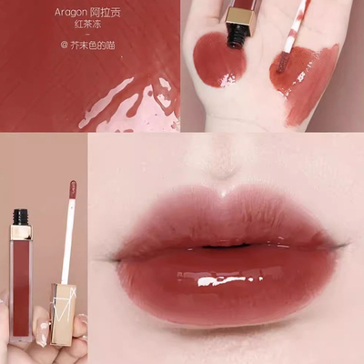 娜斯纳斯粉金水光镜面唇釉