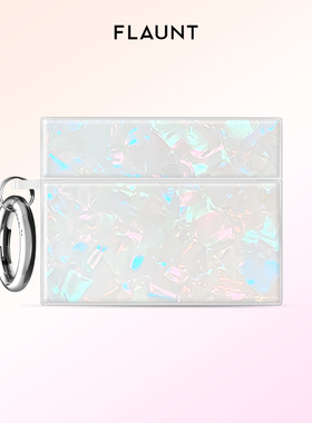 【新款】Flaunt幻光贝语适用苹果AirPods Pro3代蓝牙耳机保护套北美轻奢时尚绚丽创意iPhone蓝牙耳机保护套
