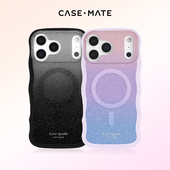 16ProMax保护套pm液态硅胶硬壳全包防摔时尚 波浪手机壳Wavy适用于苹果iPhone17 透明ins彩色波纹 Spade Kate