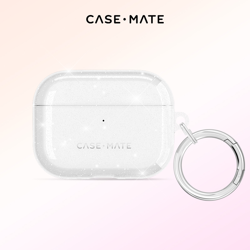 【新款】Casemate闪亮星尘适用AirPods Pro3苹果蓝牙耳机套轻奢防水防摔时尚北美品牌鎏金尊贵系列耳机保护套