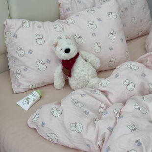 A类全棉双层纱小枕套30 50儿童纯棉幼儿园单个成人一只对装