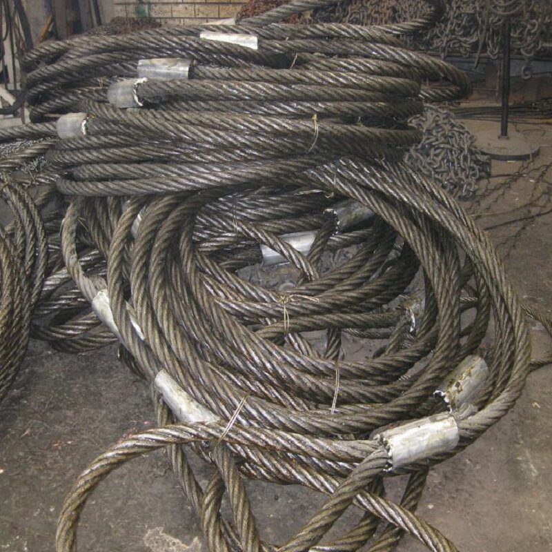 厂重型钢丝绳压扣吊装索具搬运设备绳套仪器挪移吊具工地塔吊绳新_虎窝淘