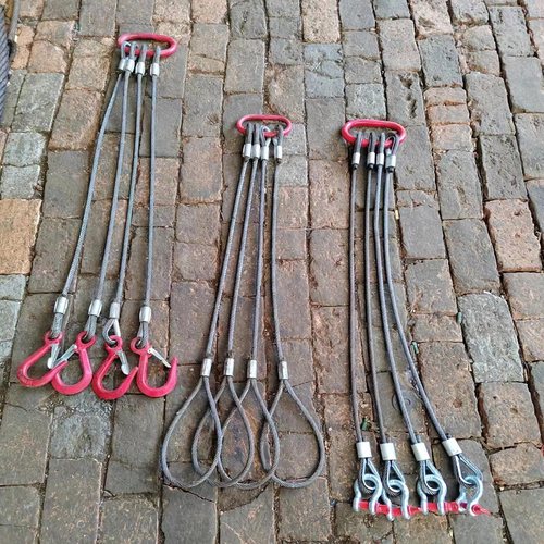 钢丝绳套一拖四吊索具扣起重吊装