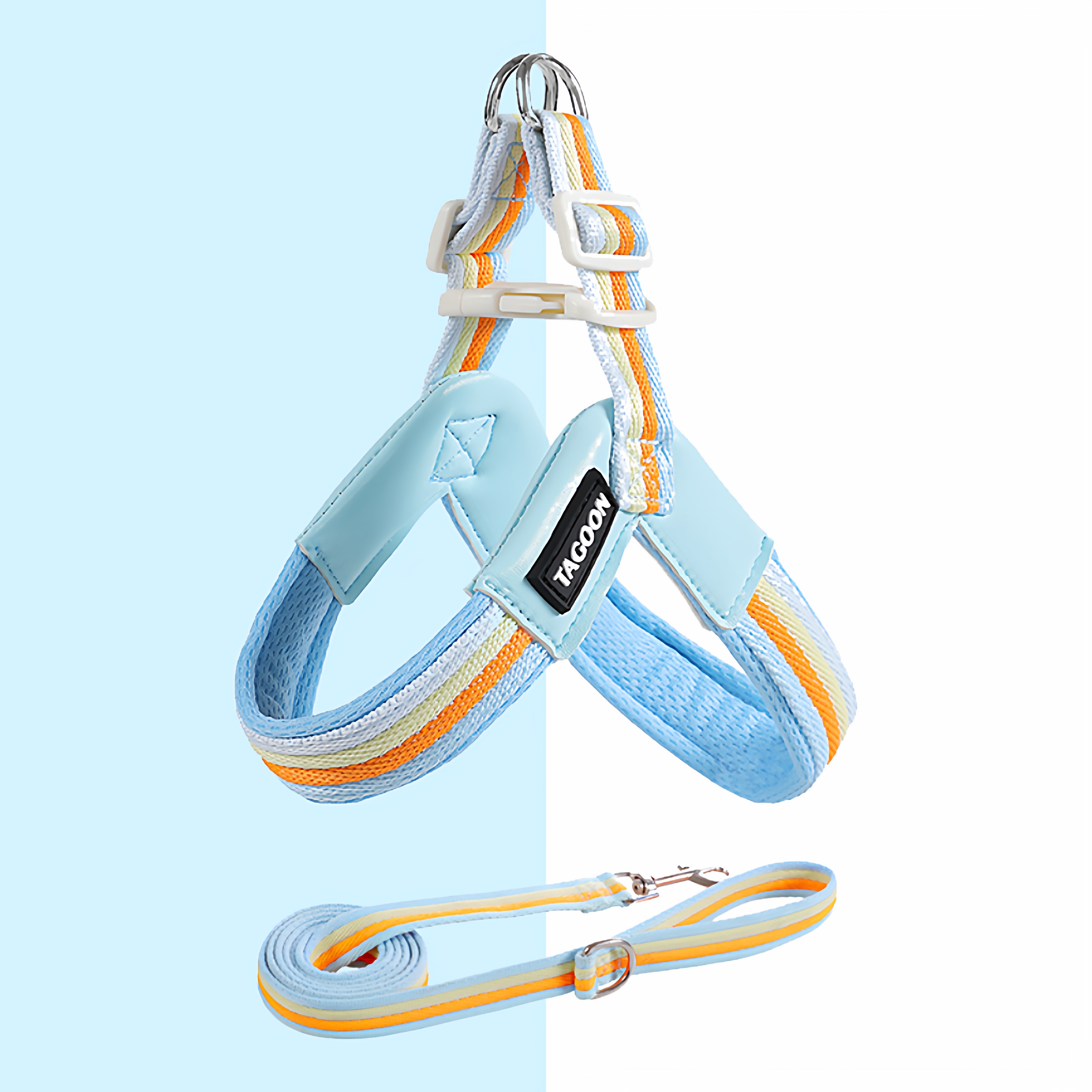 【帅气狗狗】胸背带伸缩牵引绳