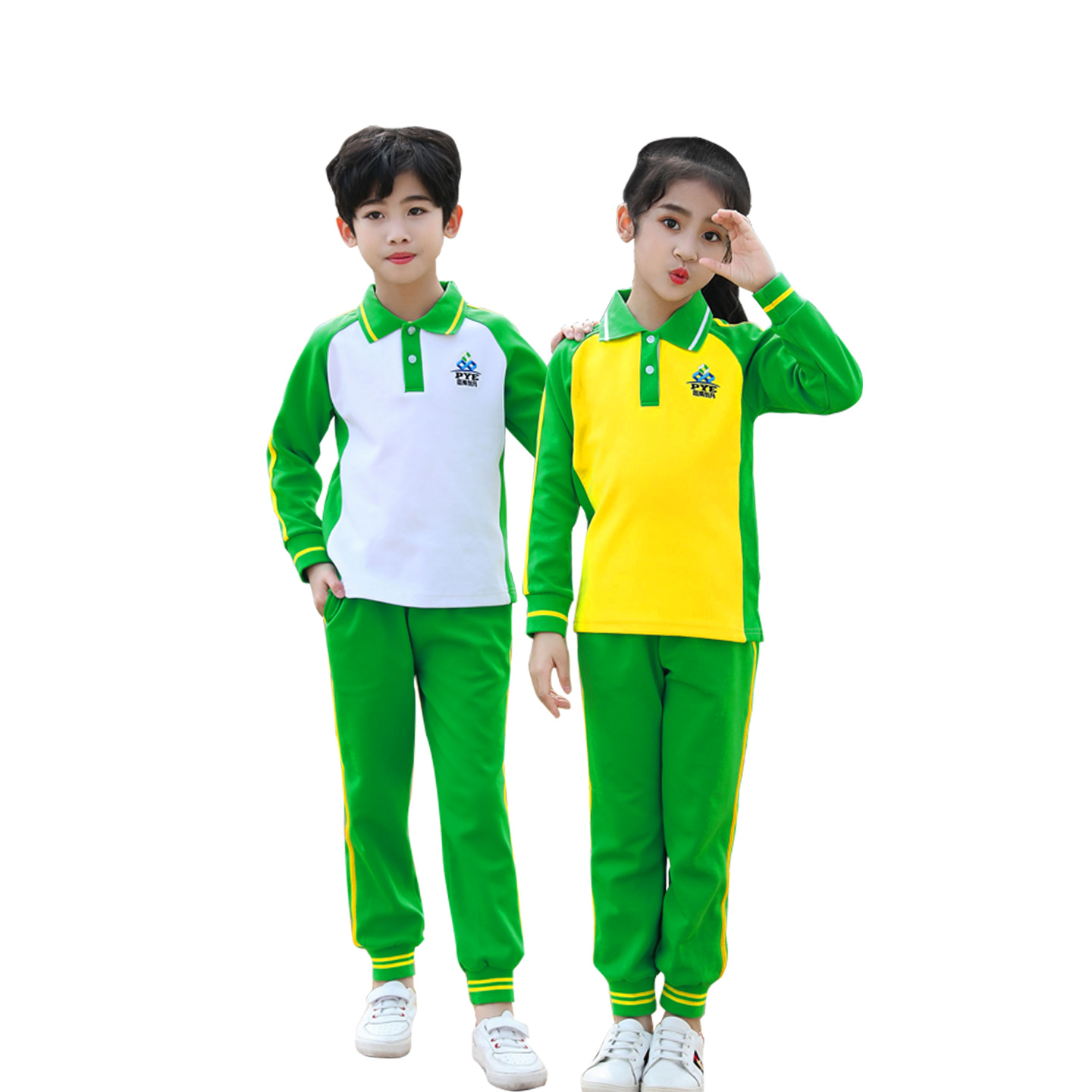 番禺小学生校服长袖长裤春秋装