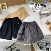 儿童韩版 五分工装 裤 男童夏季 休闲裤 2025新款 子宝宝洋气薄款 潮 短裤