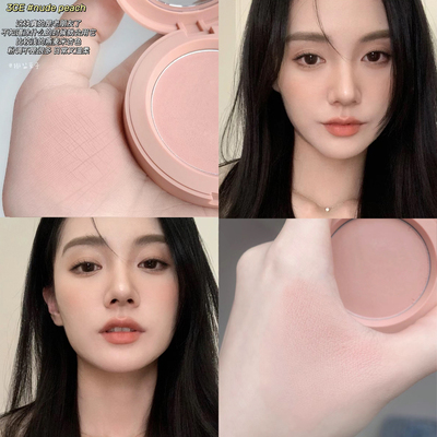 3CE单色腮红NUDE PEACH裸米色日常淡妆奶杏伪素颜新手
