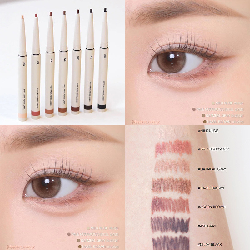 妈生卧蚕！韩国3CE眼线胶笔卧蚕色下至下眼睑提亮不晕染持久防水