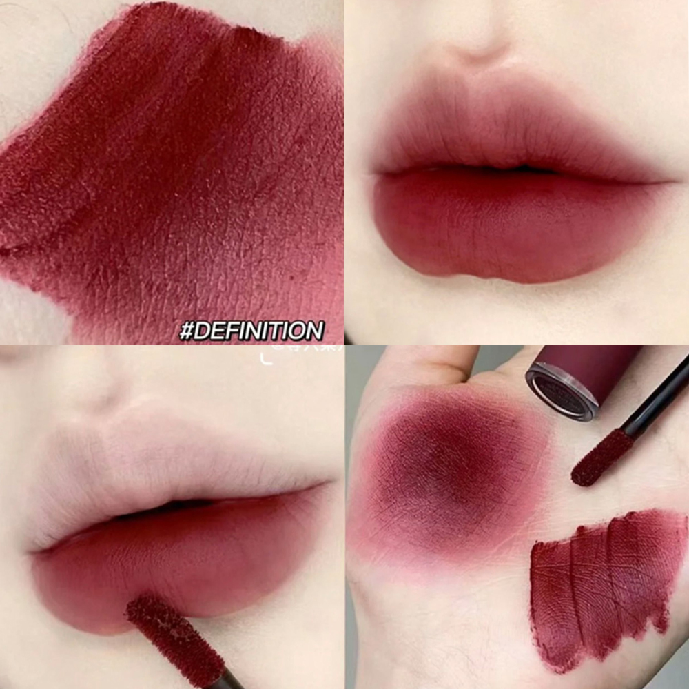 特价 3ce丝绒唇釉哑光雾面口红DEFINITION枯木赤陶玫瑰紫红棕清冷