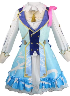 来信皮肤神花时里女装裙华神原绫coscos服绫花时cosplay服裙子