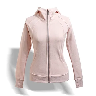 外套女式上衣运动卫衣修身休闲工厂连帽春装山东即墨春秋开衫拉链