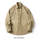 休闲衬衫 日系复古街头工装 多口袋长袖 男衬衣外套男士 衬衫 25SS秋季