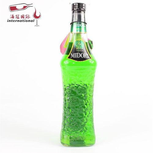 洋酒 原装进口三得利蜜瓜利口酒 密多丽蜜多丽 MIDORI 正品