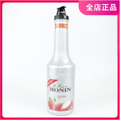 MONIN Lychee 莫林荔枝风味果泥 荔枝风味果酱 1000ml