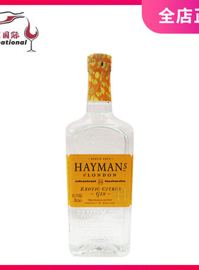 海曼热情柠香金酒 HAYMANS 英国原装进口洋酒 杜松子酒琴酒鸡尾酒