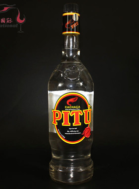 巴西进口 彼图卡莎萨甘蔗酒 蒸馏酒 小龙虾 CACHACA朗姆酒 1L