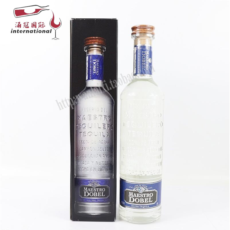 墨西哥进口多贝尔大师银龙舌兰酒MAESTRO DOBEL SILVER TEQUILA