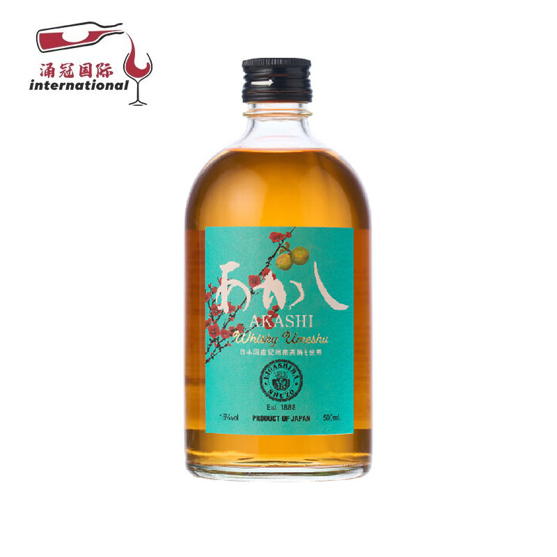 明石日本进口威士忌梅酒