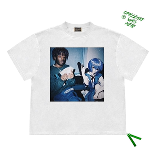 Short Sleeve Tee二次元EVA联名Lil Uzi Vert小乌兹嘻哈短袖T恤