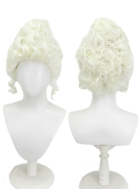 【烈火】疯狂动物城2 领头羊 羊副市长Bellwether米金色 动漫假发