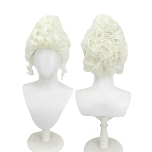 【烈火】疯狂动物城2 领头羊 羊副市长Bellwether米金色 动漫假发