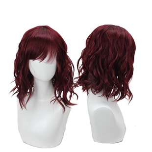 【烈火】晨曦公主 拂晓的尤娜 cosplay假发 微卷交叉梨花烫短卷发