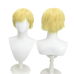 【烈火】金牌得主 理凰金色短发cos动漫假发