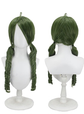 【烈火】新蔷薇少女Rozen Maiden 金丝雀 混绿色 双马尾罗马卷