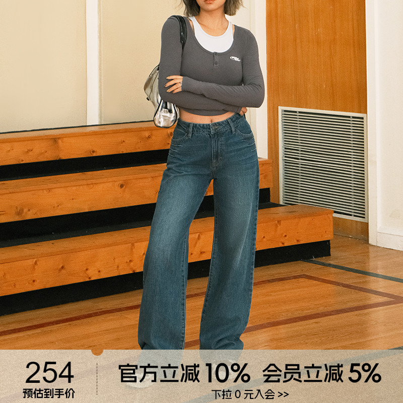 运动休闲牛仔裤ALPHAGYM