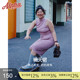 AlphaGym桃夭连衣裙2025新款 显瘦 收腰半高领气质运动针织长裙修身