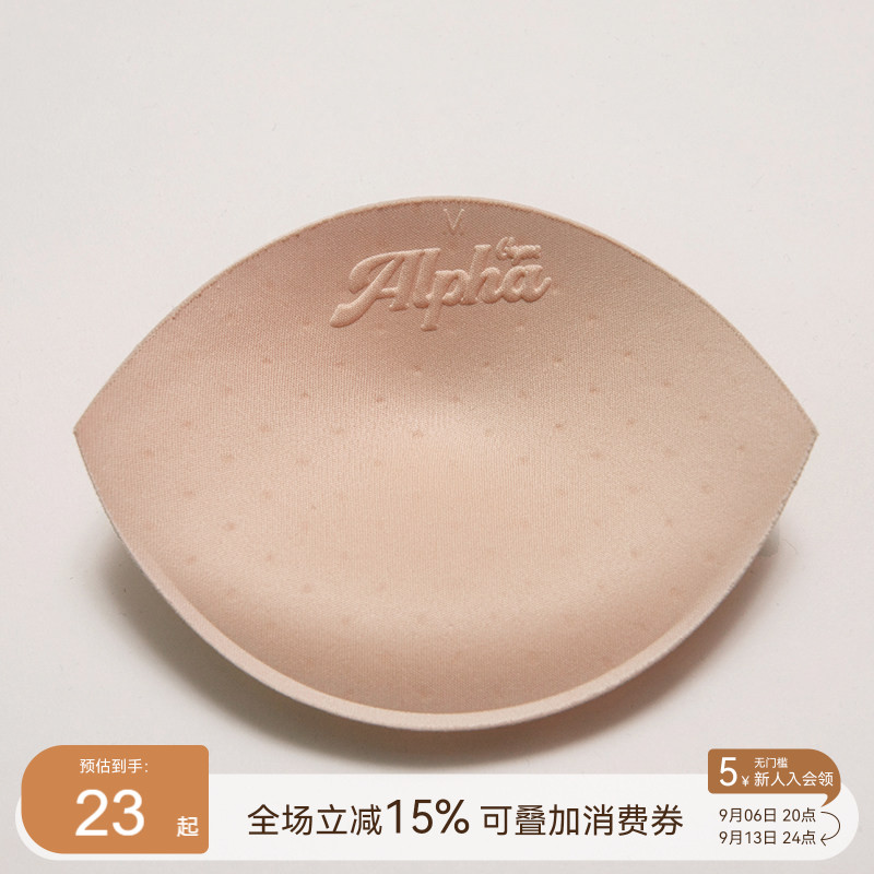 【升级版透气孔】上薄下厚胸垫图片