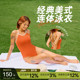 AlphaGym老娘与海连体泳衣冲浪浆板温泉度假紧身三角露背泳装 女