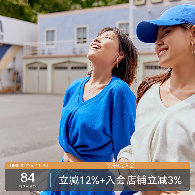 AlphaGym不倒绒秋冬加绒卫衣高腰短款拉升腰线运动休闲外套