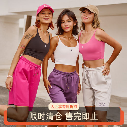 AlphaGym运动印花五分裤