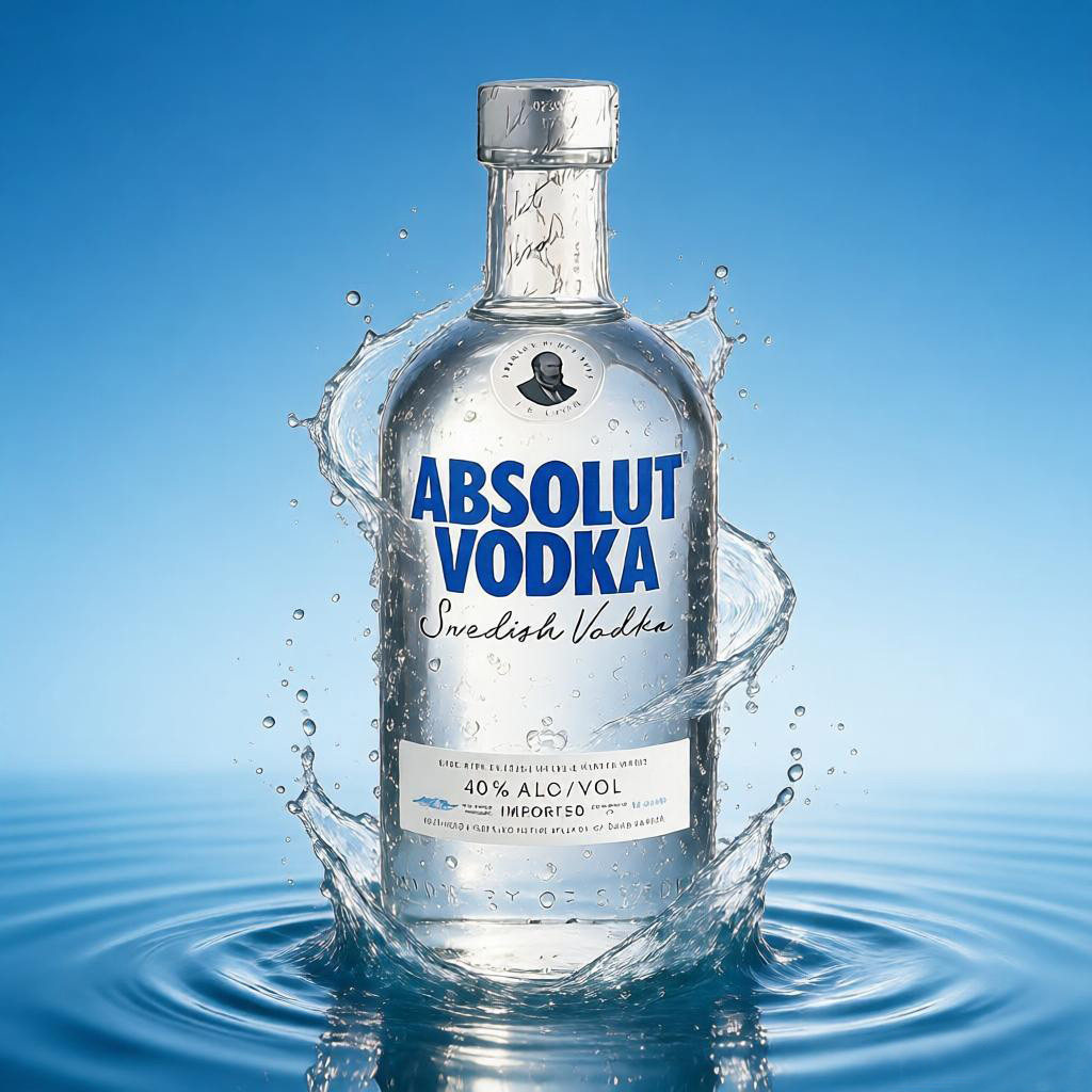 ABSOLUT VODKA绝对伏特加原味700ml鸡尾酒基酒原装进口洋酒烈酒