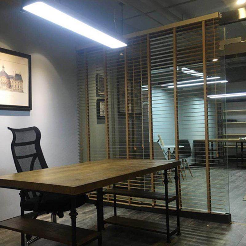 竹木百叶遮光透气实木百叶窗帘卷帘门帘隔断卧室飘窗茶室客厅