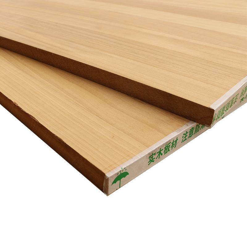 杨木碳化直拼板实木板材金丝赤杨木拼板家具装修衣橱衣柜木板门板