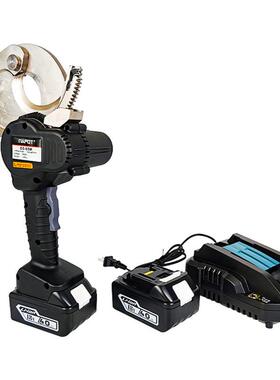 棘轮电动电缆剪EC-50M/65M齿轮式断线钳线缆钳铜铝钢绞线剪刀