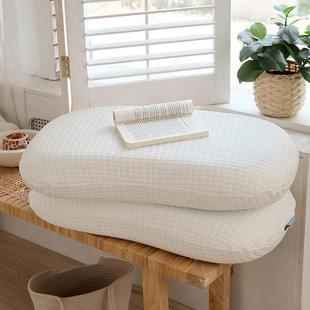 境月马蹄凝胶记忆枕枕头枕芯48*74cm凉感枕芯