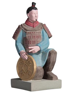 西安兵马俑旅游纪念品创意新中式桌面小摆件家居饰品乔迁开业礼品