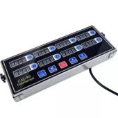 厨房商用不锈钢数显按键智能蓝色八通道自动倒计时器提醒器定时器