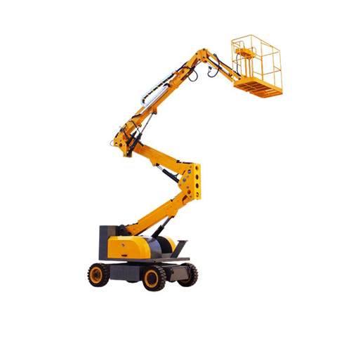 高空作业路灯维修广告安装厂房装修电动液压曲臂升降车曲臂升降机